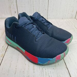 Nobull Lightning Trainer Superfabric Shoes Mens 6.5 Womens 8 Navy Blue Sneaker